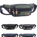Men's Water-Resistant Crossbody Sling Bag, Multi-Way Wear