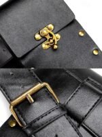 35Pcs Women's Bohemian Faux Leather Western Waist Bag with - Image 11