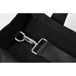 Women's Canvas Tote Bag with Zipper – Minimalist Shoulder - Image 3