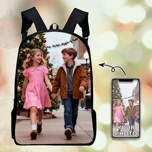 bywxqi1760419522377 Custom Photo Kids Backpack for Back to School – Personalized - Image 1