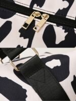Women's Waterproof Leopard Print Travel Duffel Bag – - Image 10