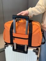 Women's Foldable Travel Duffel Bag – Water-Repellent - Image 18