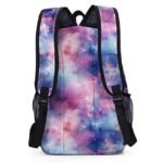 Galaxy Cat Print Backpack with Large Capacity – Cute Animal - Image 4