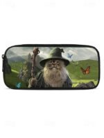 Kids' 3-Piece Wizard Cat Backpack Set – Fantasy Cat Print - Image 12