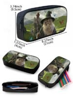 Kids' 3-Piece Wizard Cat Backpack Set – Fantasy Cat Print - Image 13