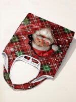 Women's Christmas Foldable Shopping Bag - Multiple Santa - Image 7