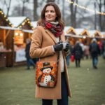 Women's Christmas Snowman Crossbody Bag -  Snowman and - Image 3