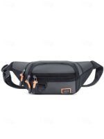 Men's Water-Resistant Crossbody Sling Bag, Multi-Way Wear - Image 5