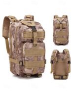Men's Outdoor Multi-compartment Tactical Backpack with - Image 21