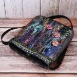 Women's Bohemian Floral Embroidered Crossbody Bag, Artistic - Image 6
