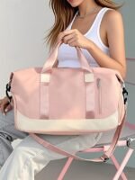 Multicolor Travel Duffel Bags for Men and Women with Separate - Image 2