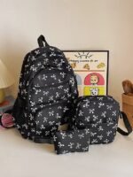 Teen Girls 3-Piece School Backpack Set – Lightweight Canvas - Image 16