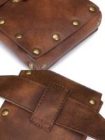 35Pcs Women's Bohemian Faux Leather Western Waist Bag with - Image 8