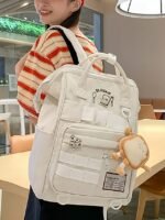 Waterproof Toast Cartoon Backpack for Girls – Kawaii School - Image 14