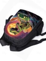 Kids' 3-Piece Dinosaur Backpack Set with Lunch Bag and - Image 5
