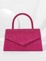 Women's Clutch Evening Bag Shoulder Bags Flap Bag Polyester - Image 14