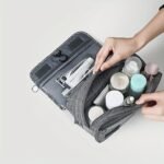 Portable Hanging Toiletry Bag - Waterproof Travel Organizer for - Image 3