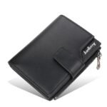 Women's Purple Faux Leather Bifold Wallet – Stylish - Image 10