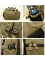 Men's Large Capacity Canvas Backpack – Vintage Style - Image 6