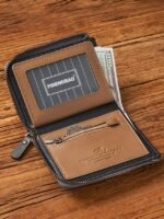 Men's Faux Leather Wallet - Large Capacity, Multiple - Image 3