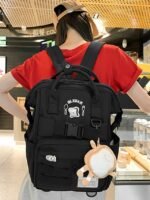 Waterproof Toast Cartoon Backpack for Girls – Kawaii School - Image 13
