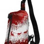 Men's Christmas Sling Bag - Multiple Fun Patterns, Santa,