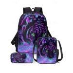3D Fire Tiger Backpack for Boys and Teens – Large Capacity - Image 9