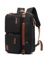 Men's Waterproof Multi-Function Laptop Backpack - Vintage - Image 7