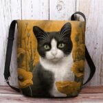 Women's Fashionable Cat Tote Bag - Perfect for Cat Lovers