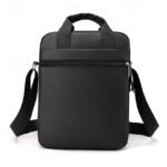 Men's Black Water - Resistant Messenger Bag, Laptop - Image 5