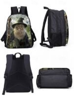 Kids' 3-Piece Wizard Cat Backpack Set – Fantasy Cat Print - Image 7