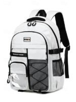 Unisex Waterproof School Backpack with Multi-Pocket Design and - Image 5