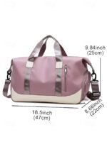 Multicolor Travel Duffel Bags for Men and Women with Separate - Image 4
