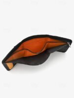 Men's Canvas Trifold Wallet with Multiple Card Slots, - Image 6