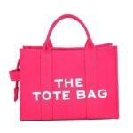 Women's Canvas Tote Bag with Zipper – Minimalist Shoulder - Image 9