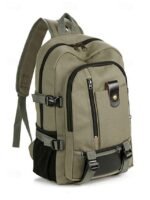 Men's Large Capacity Canvas Backpack – Vintage Style