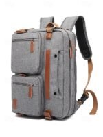 Men's Waterproof Multi-Function Laptop Backpack - Vintage - Image 15