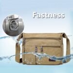 Men's Vintage Canvas Crossbody Messenger Bag – - Image 3