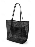 Women's Tote Shoulder Bags Mesh Shopping Casual Daily Beach - Image 15